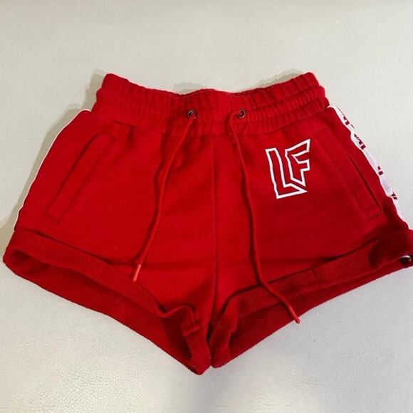 LF The Brand Red Shorts - Picture 7 of 7